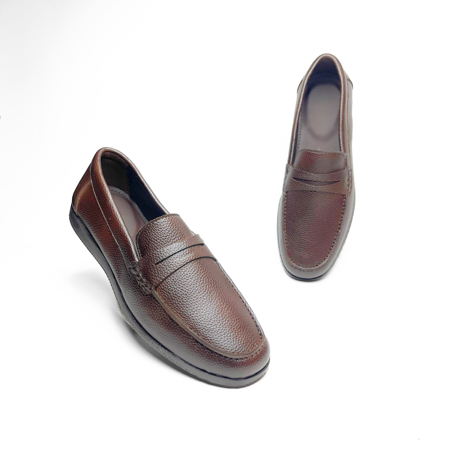 NoCrease Flex Loafers (Brown)