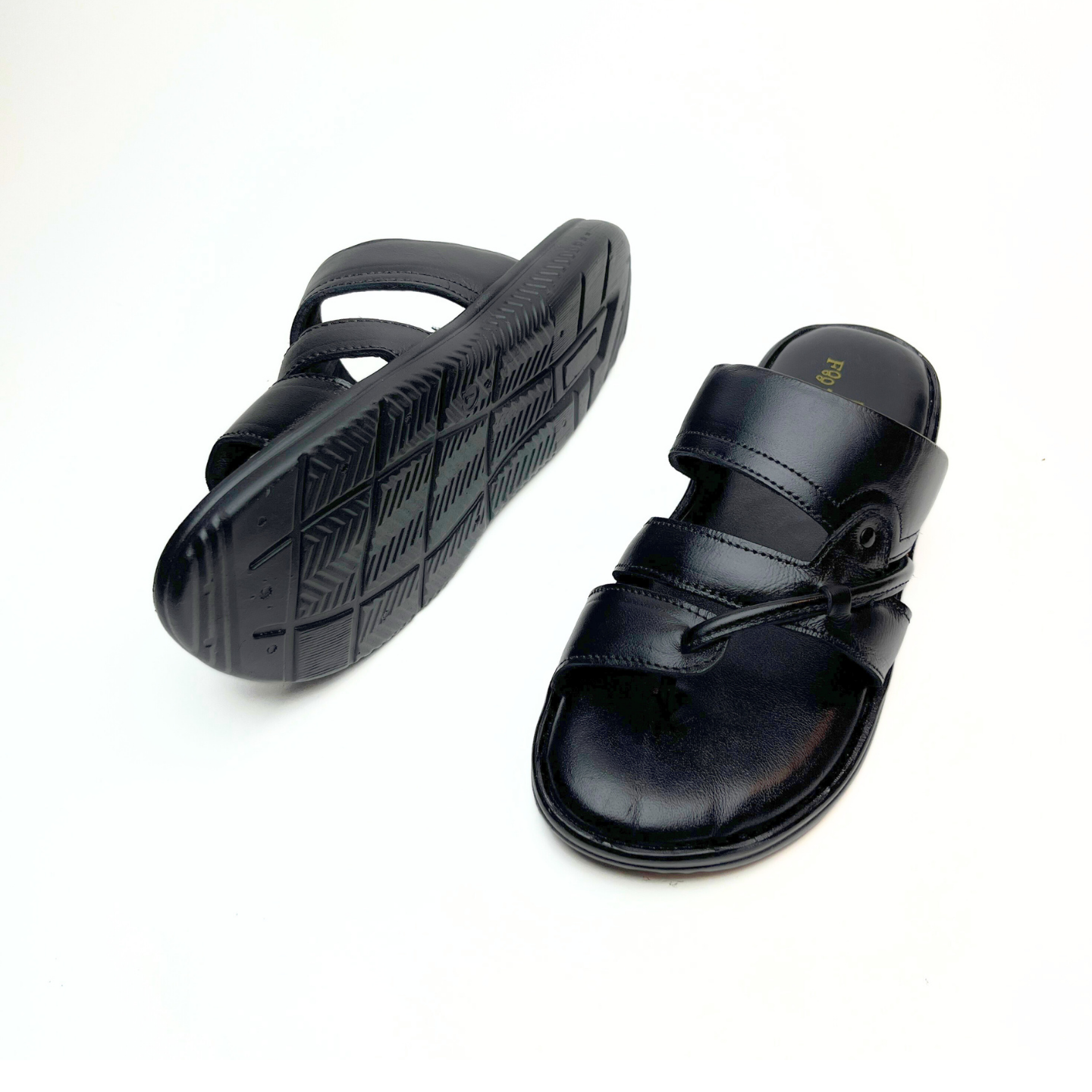 Crusader Leather Slippers