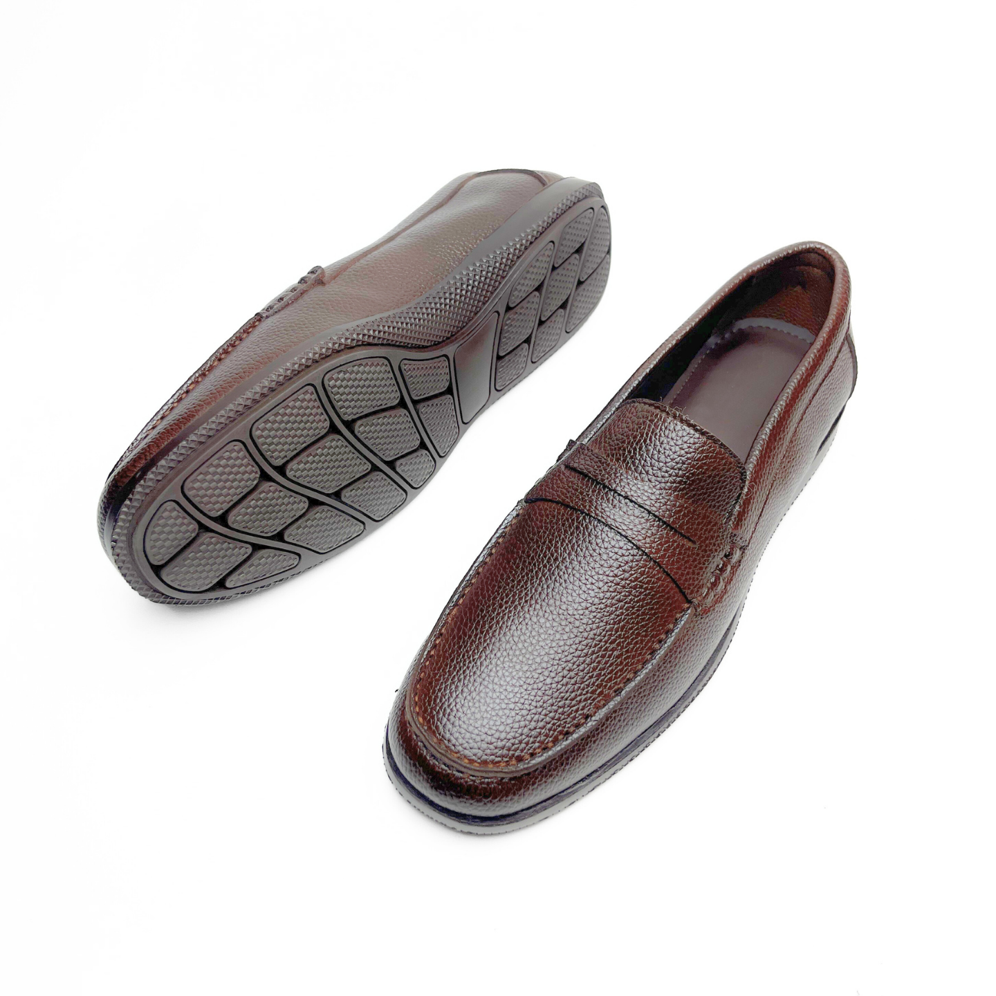 NoCrease Flex Loafers (Brown)