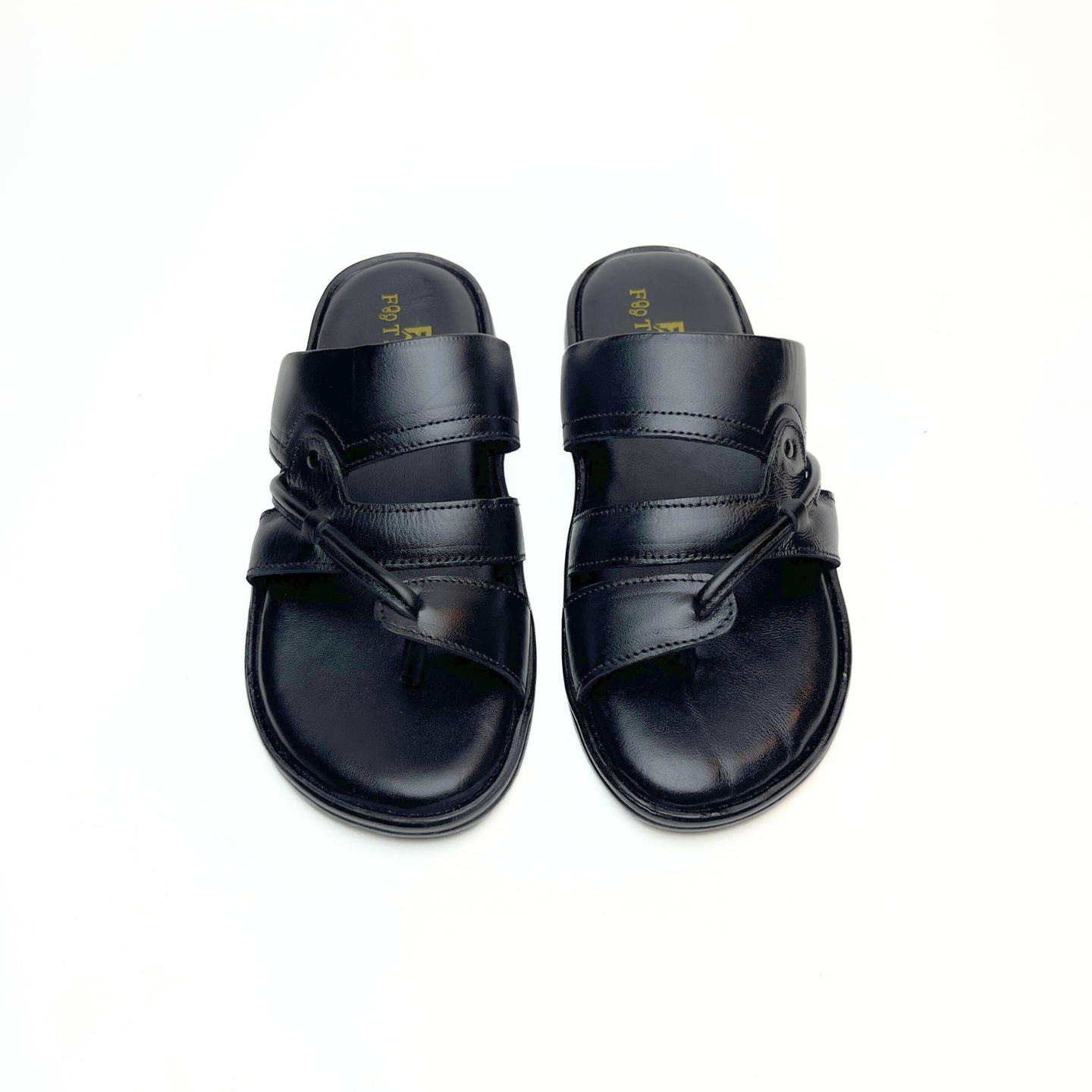 Crusader Leather Slippers