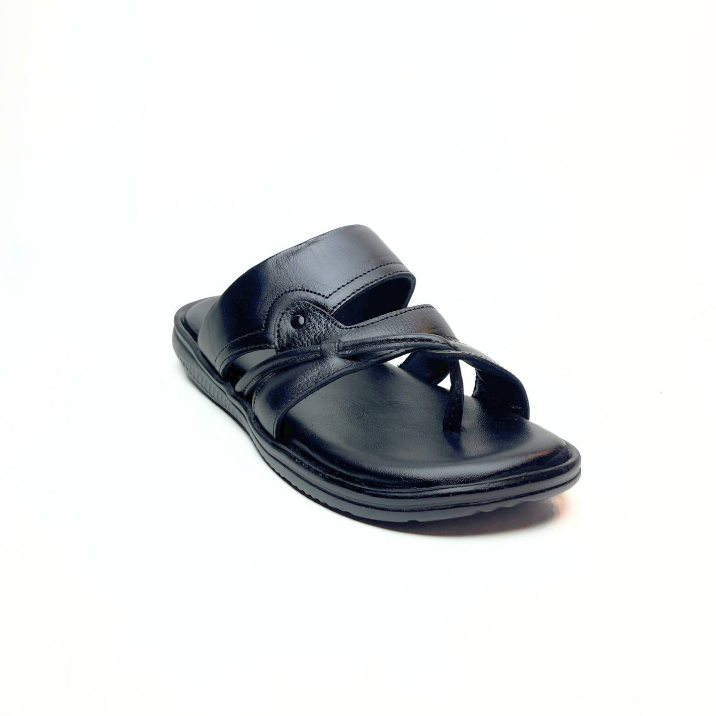 Crusader Leather Slippers
