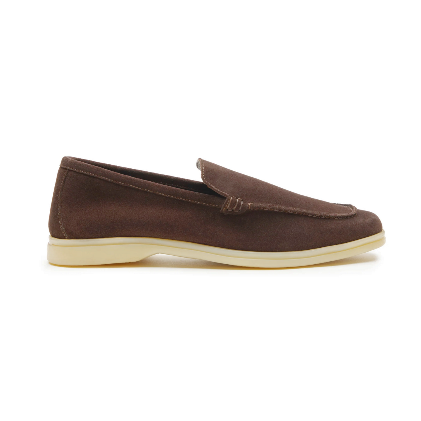 Old Money Suede Leather Loafers (Brown)