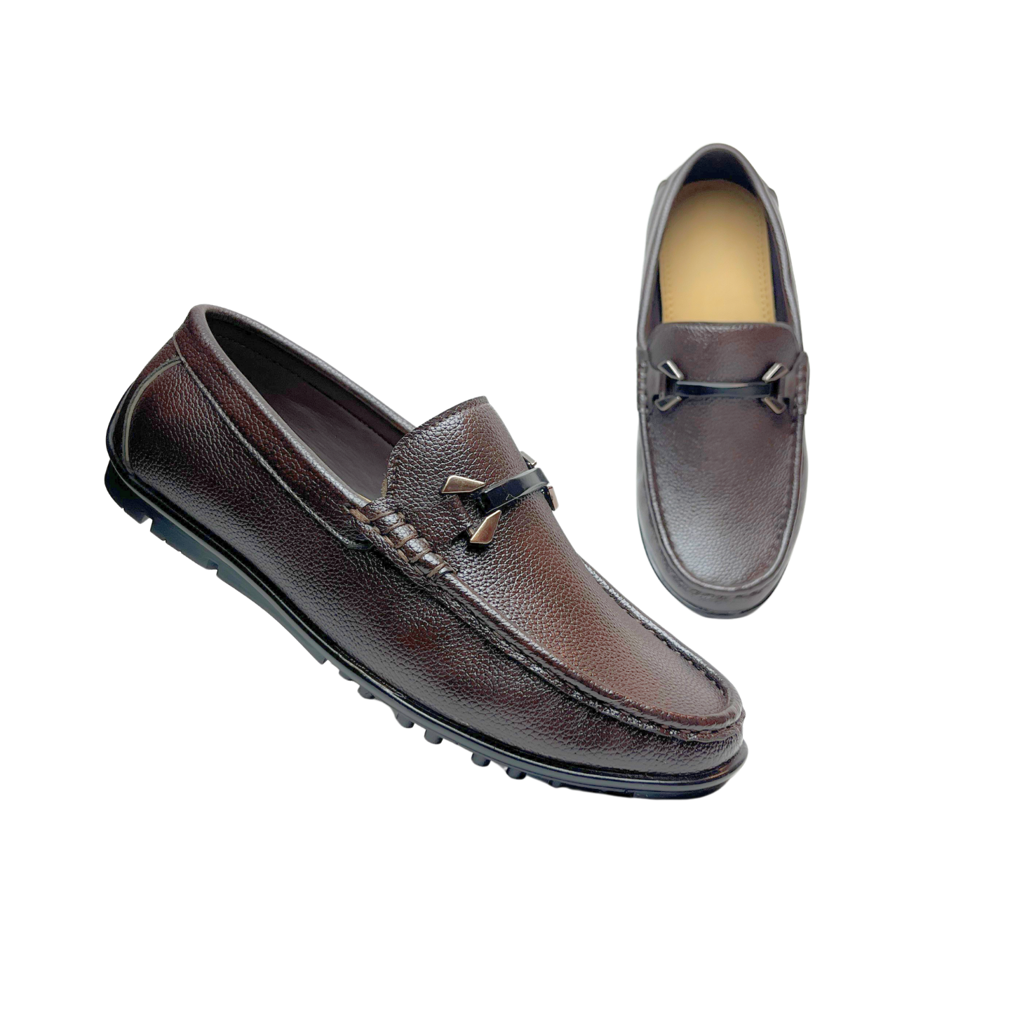 Wrinkle Free Loafers (Brown)