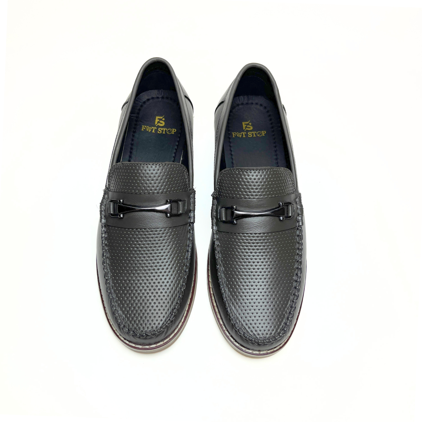 Stylish Olive Green Leather Loafers for Men - Premium Comfort & Elegance