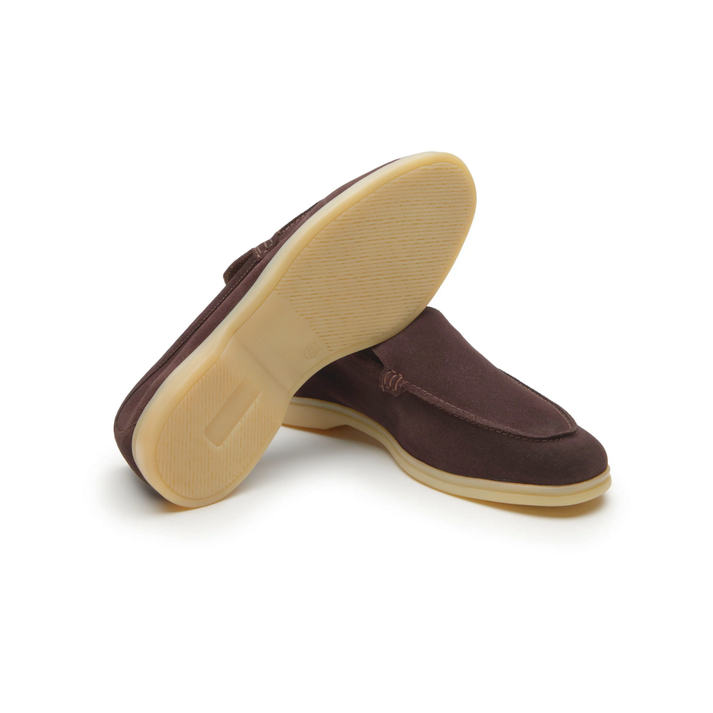 Old Money Suede Leather Loafers (Brown)