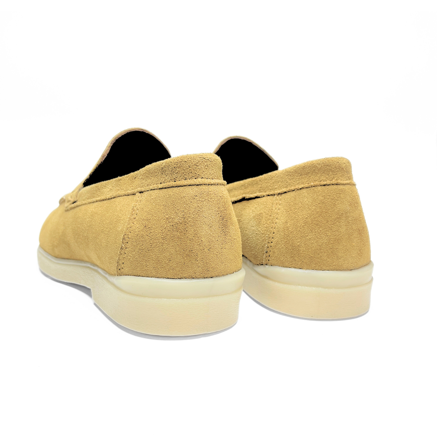 Old Money Suede Leather Loafers (Tan)