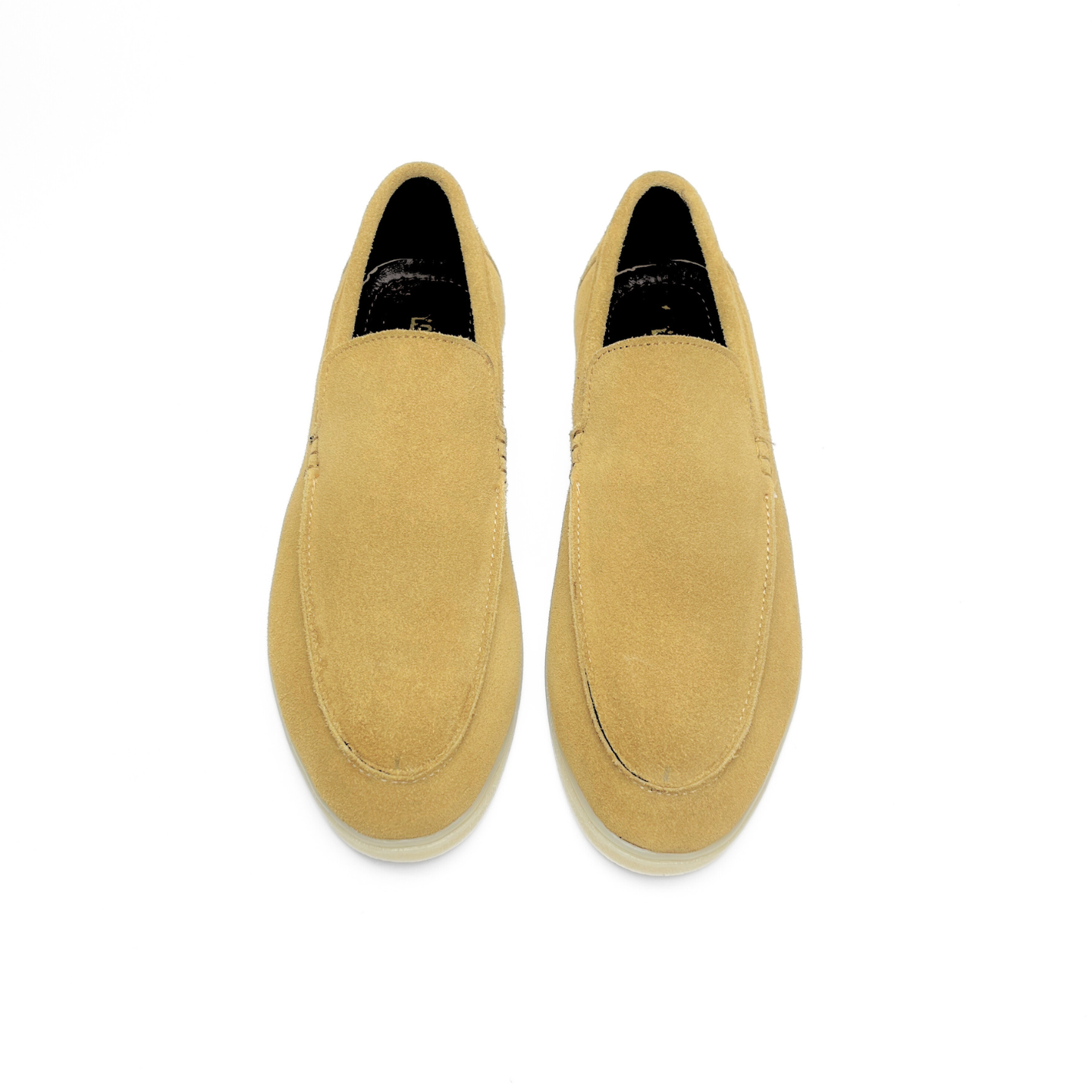 Old Money Suede Leather Loafers (Tan)