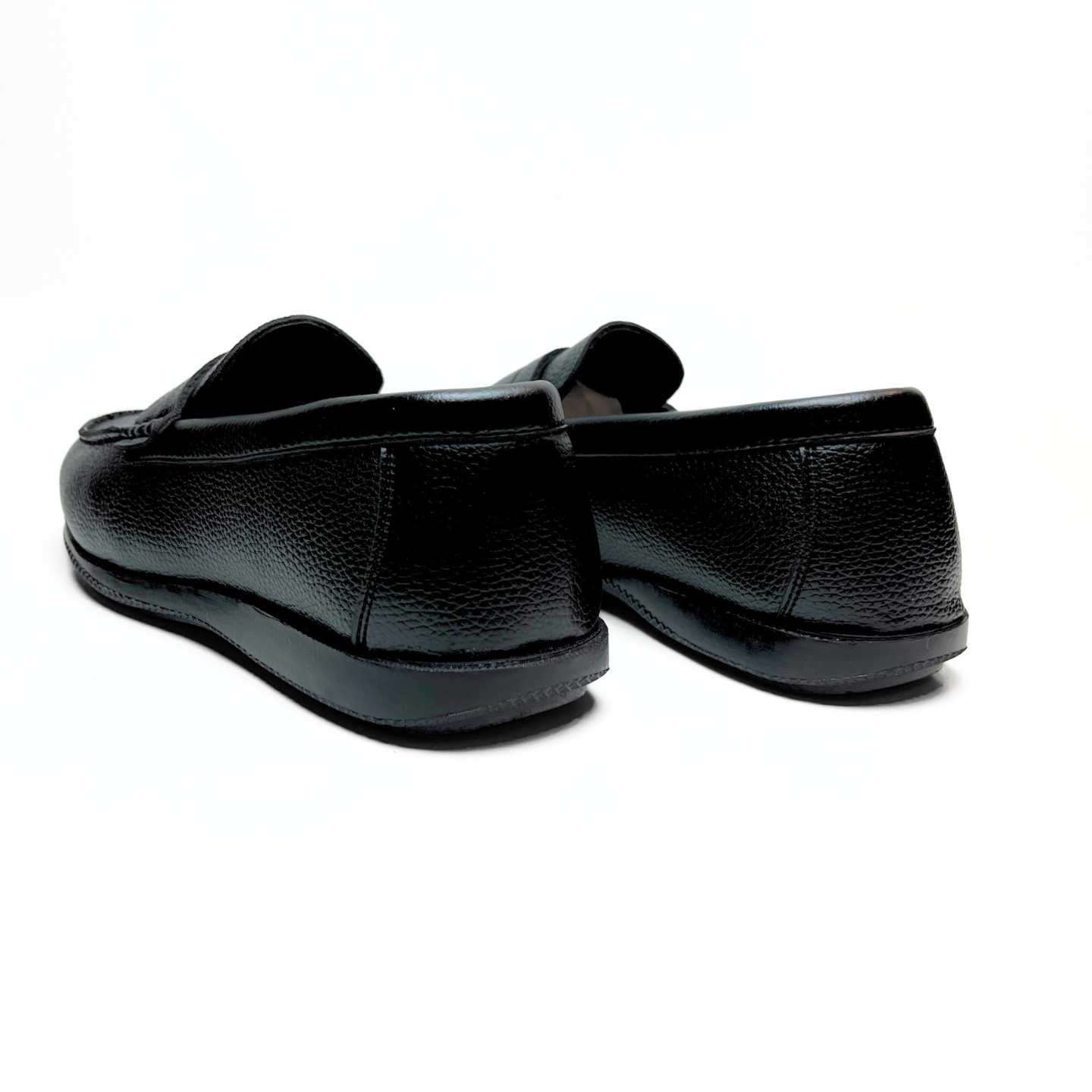 Wrinkle Free Ultra Flexible Loafers (Black)