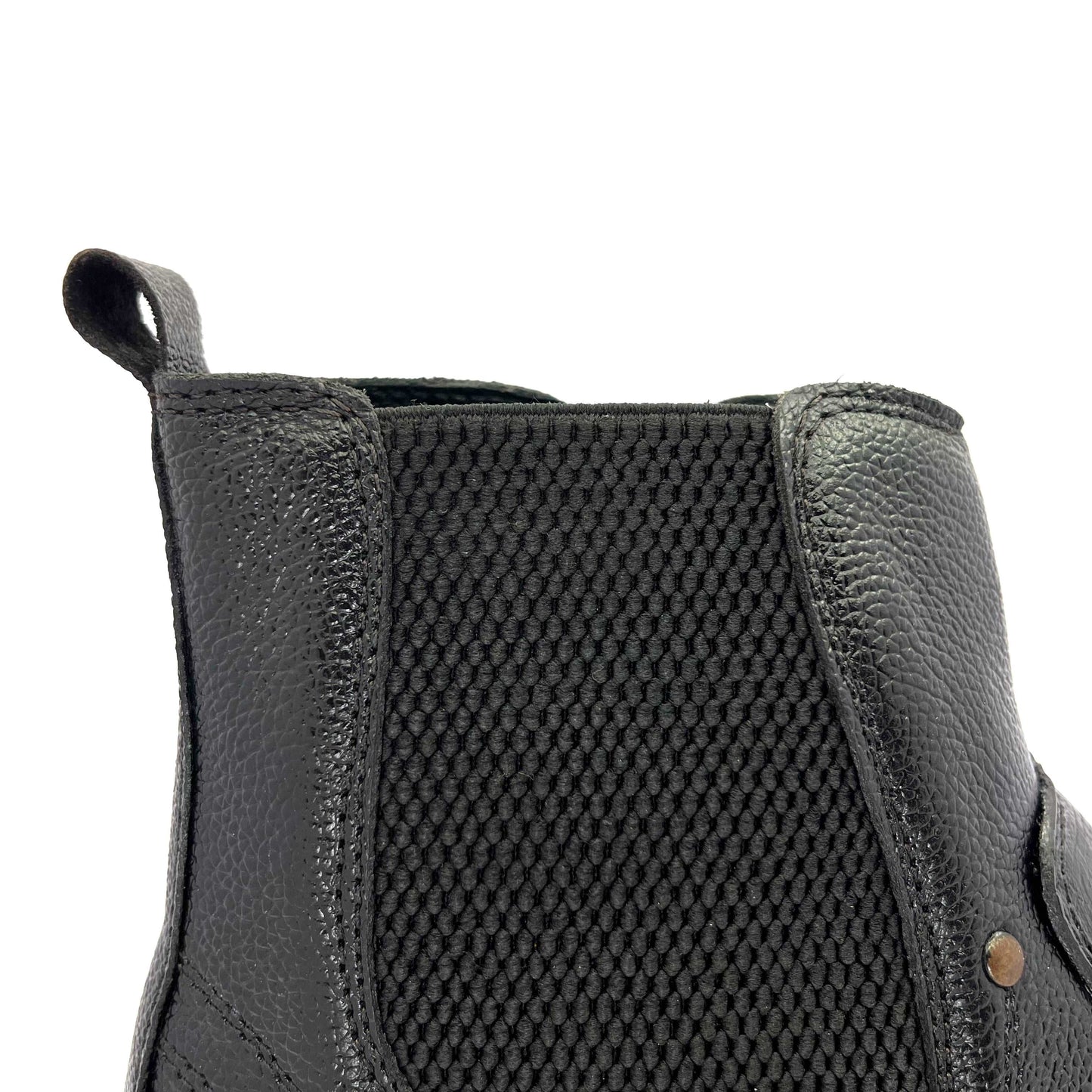 Men's MARSHAL Classic Full Leather Chelsea Boots with Chain (2866)