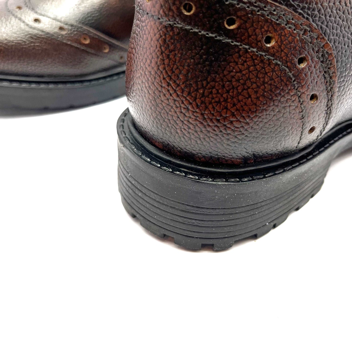 Mens MARSHAL Classic Full Grain Leather Chelsea Boot with Chain (2867)