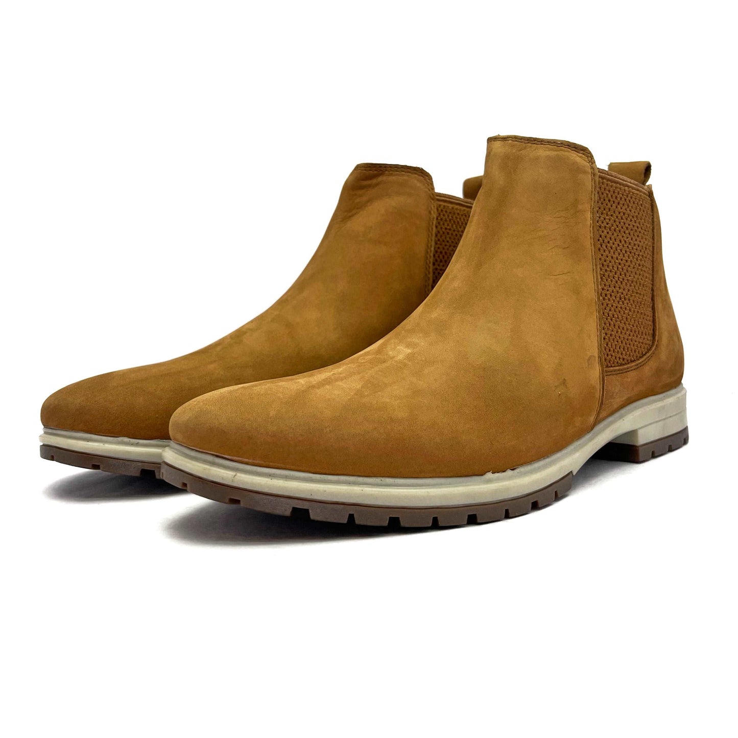 Original Chelsea BREWSTER Slip-on Boots Genuine Smooth Suede leather for Men (CB 2802)