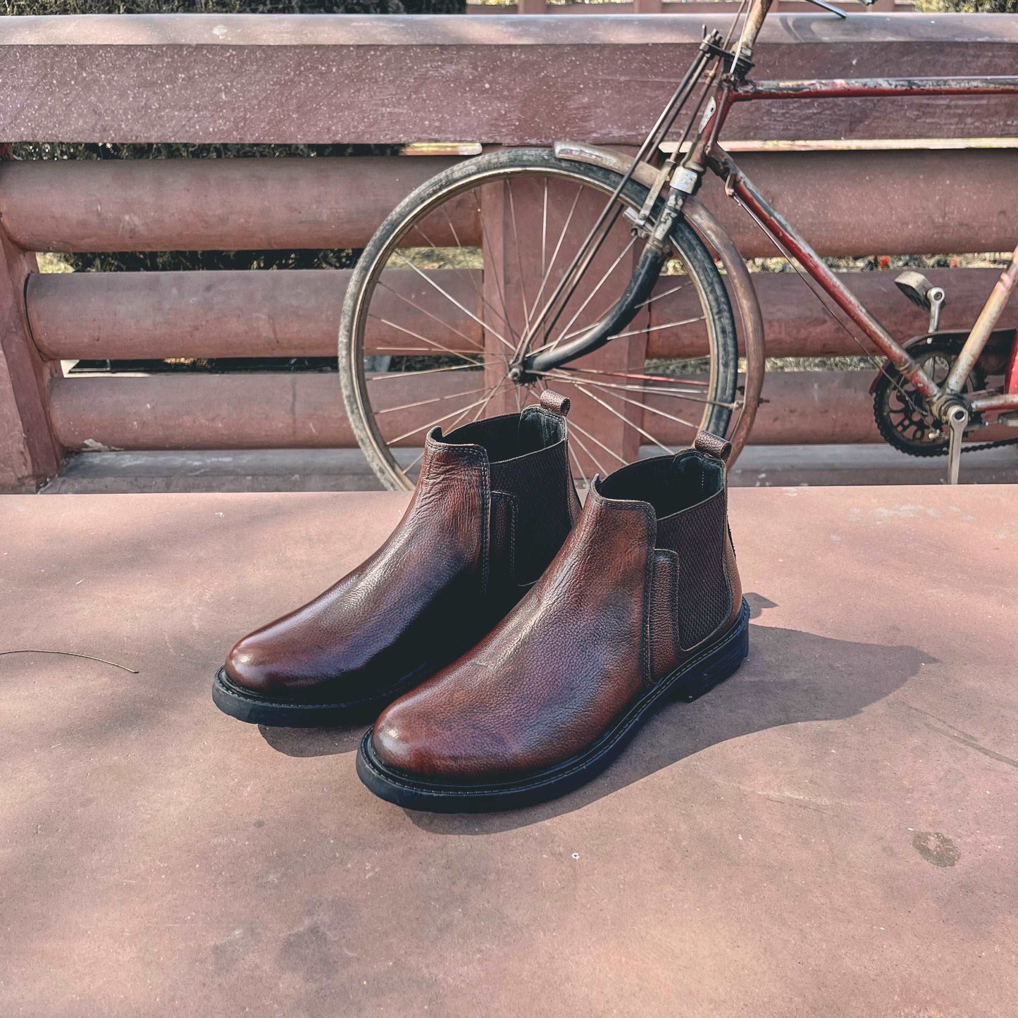 Men's MARSHAL Classic Full Grain Leather Chelsea Boots
