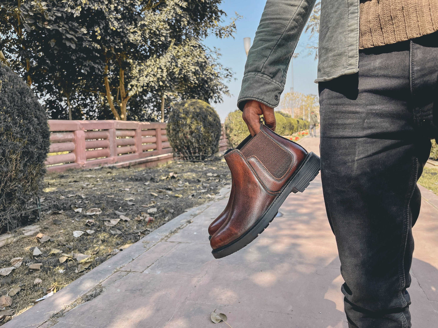 Men's MARSHAL Classic Full Grain Leather Chelsea Boots