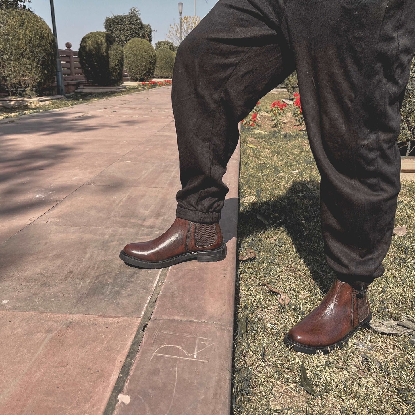 Men's MARSHAL Classic Full Grain Leather Chelsea Boots