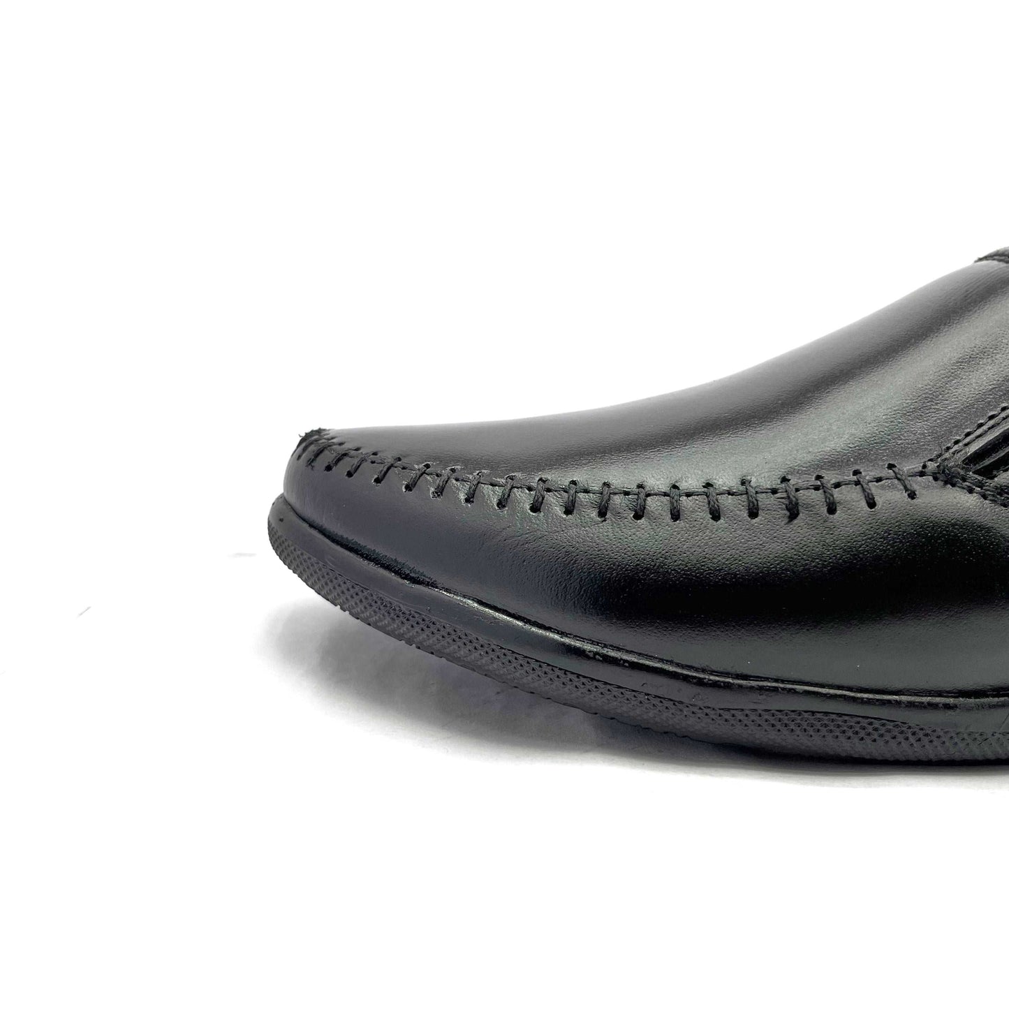Premium Men's Leather Mules: Stylish Comfort for Every Occasion (Black)