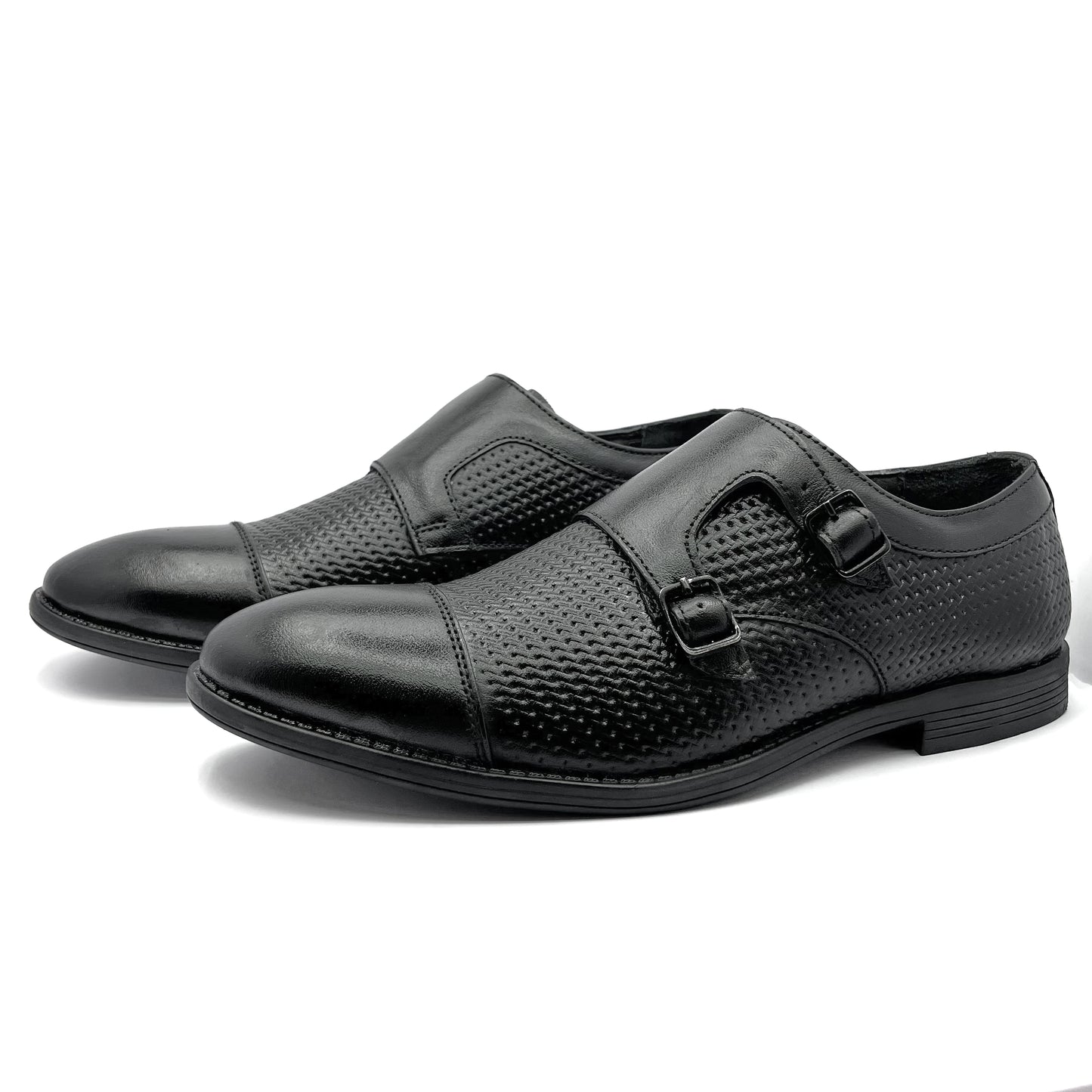 Monk Loafers for Men (Black)