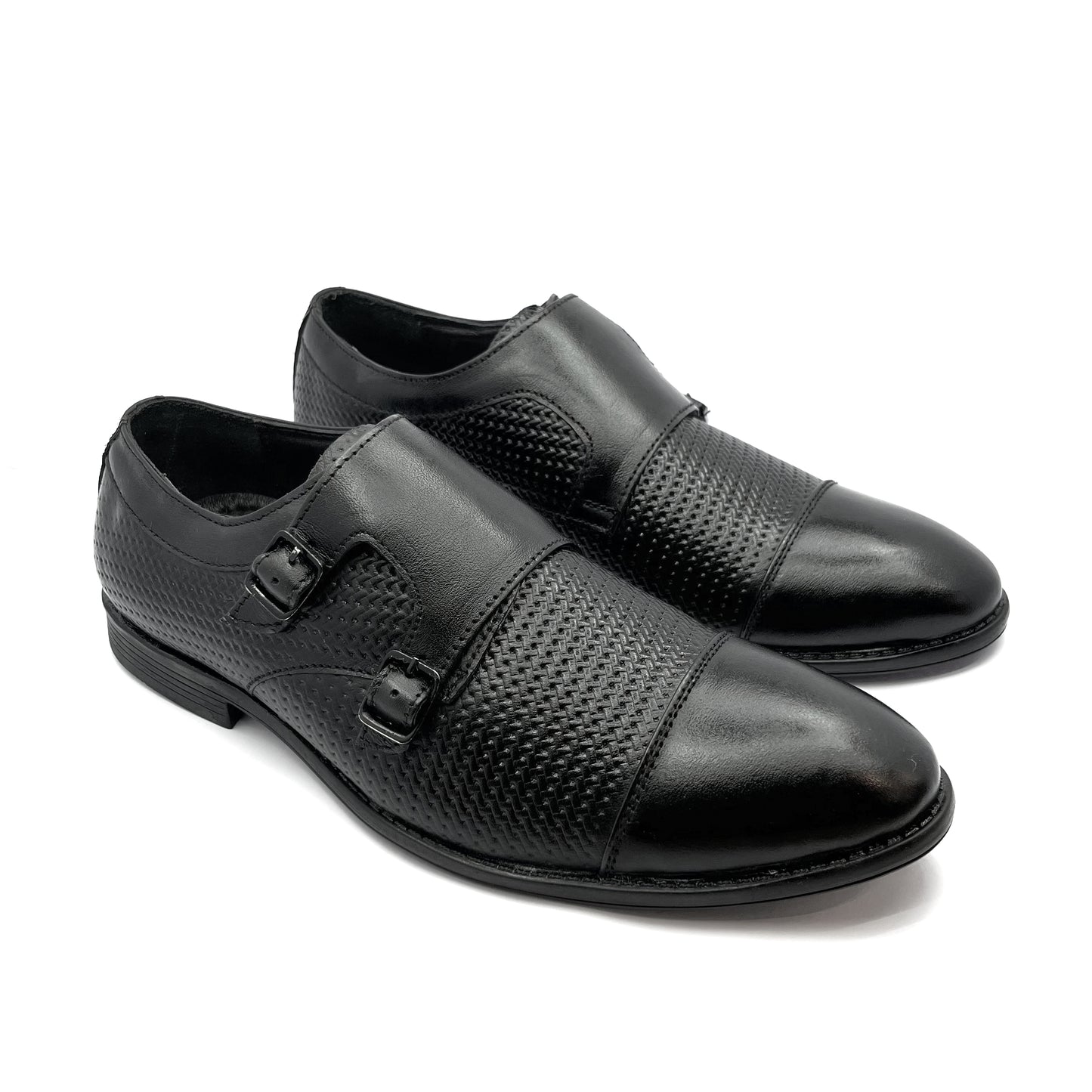 Monk Loafers for Men (Black)