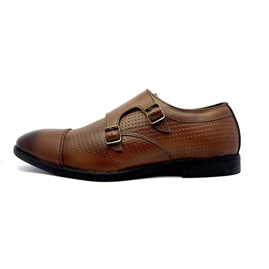 Monk Loafers for Men (Brown)