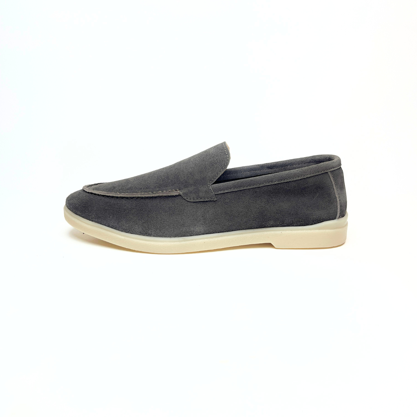 Old Money Suede Leather Loafers (Brown)