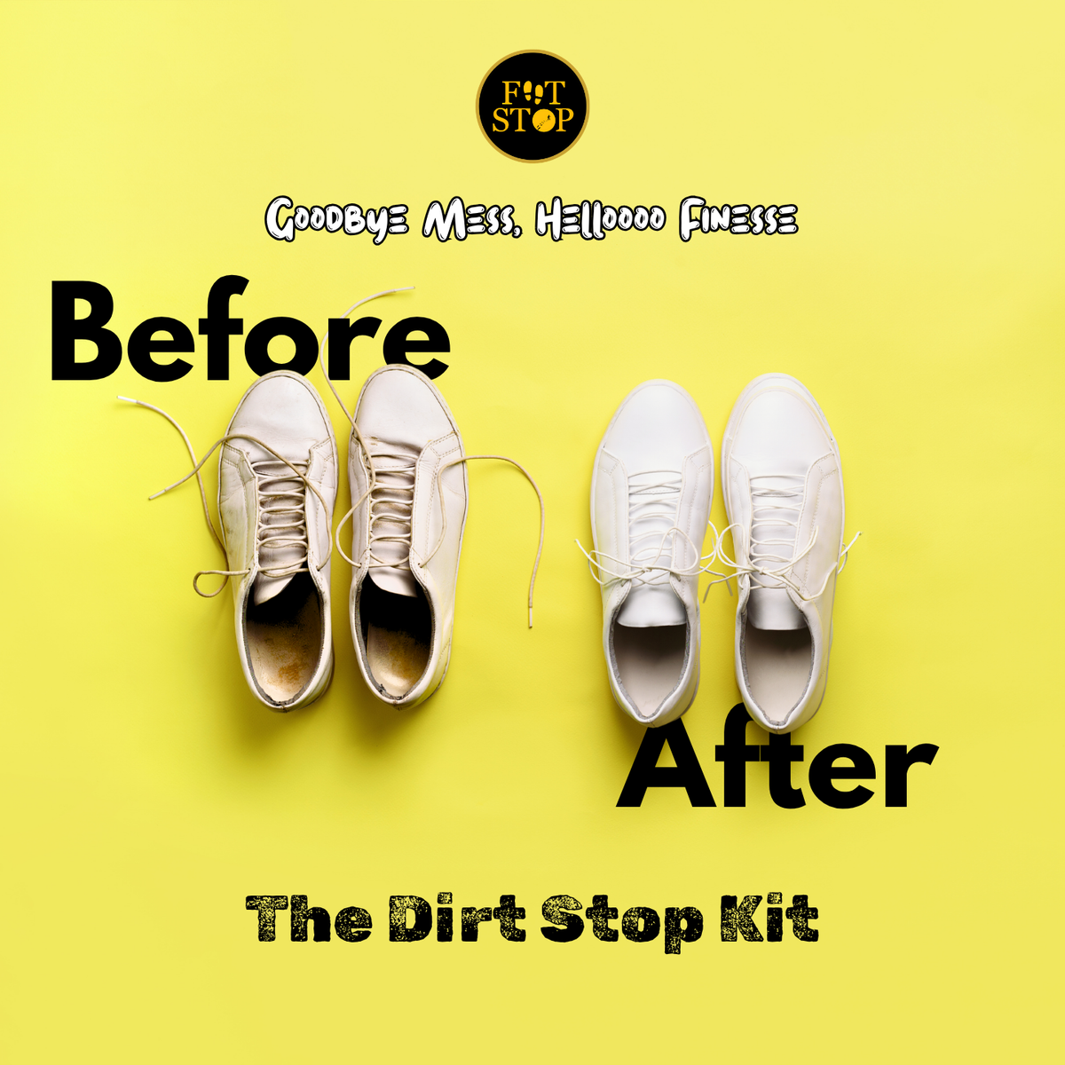 Dirt Stop Shoes Cleaning Kit for Shoes