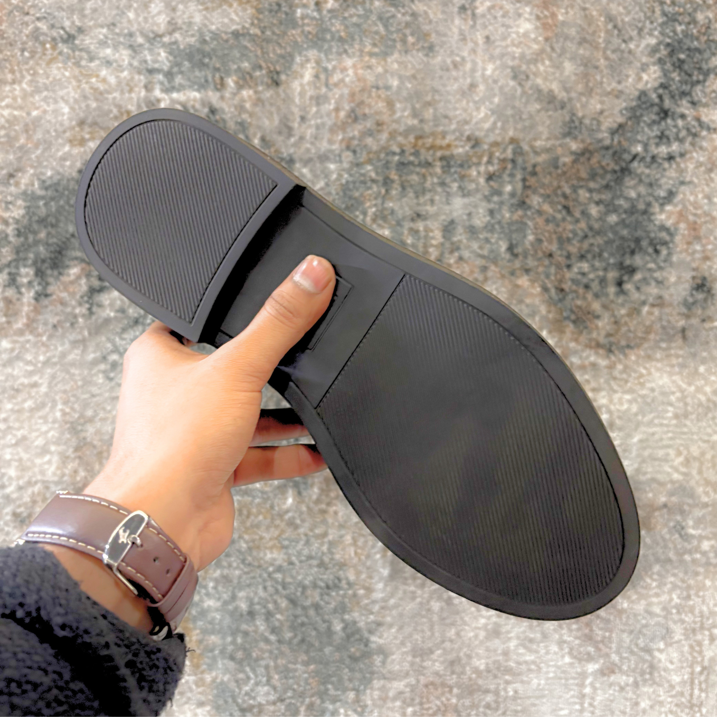 Brown Leather Chukka Boots for Men