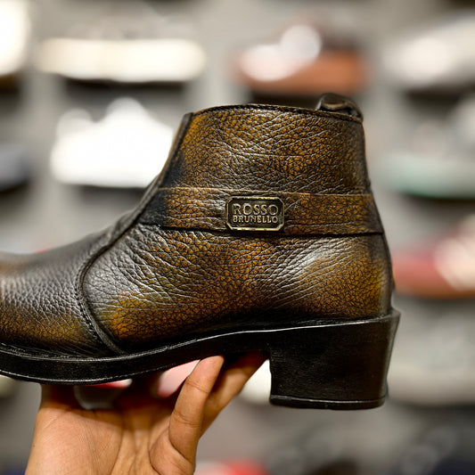 AW Leather Shaded Chelsea | Chain