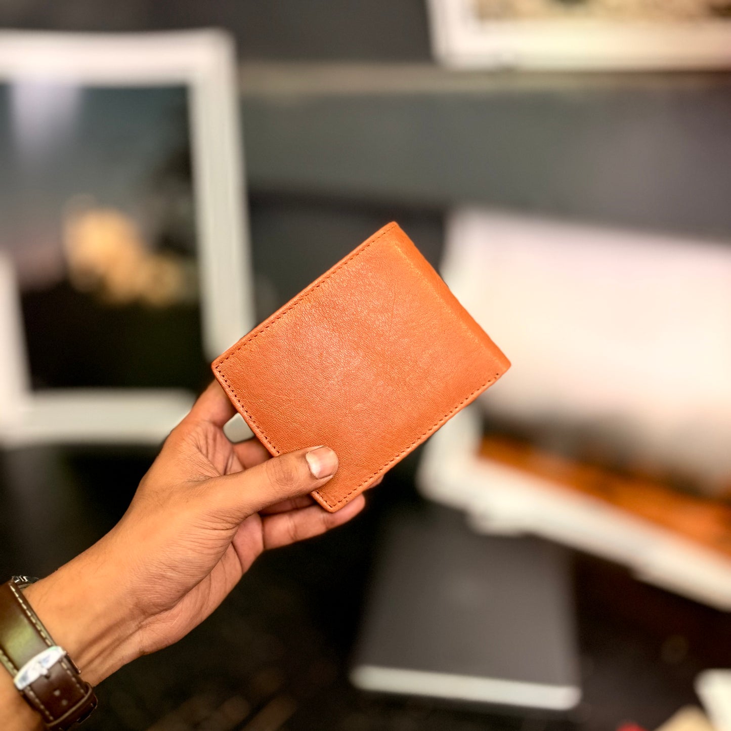 Card Wallet | Genuine Leather | Slim Design | Tan