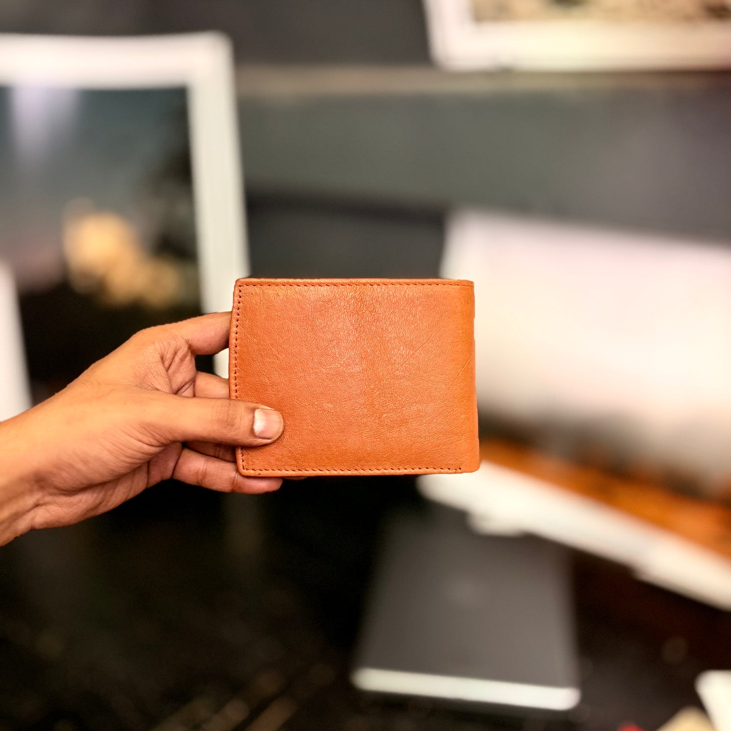 Card Wallet | Genuine Leather | Slim Design | Tan