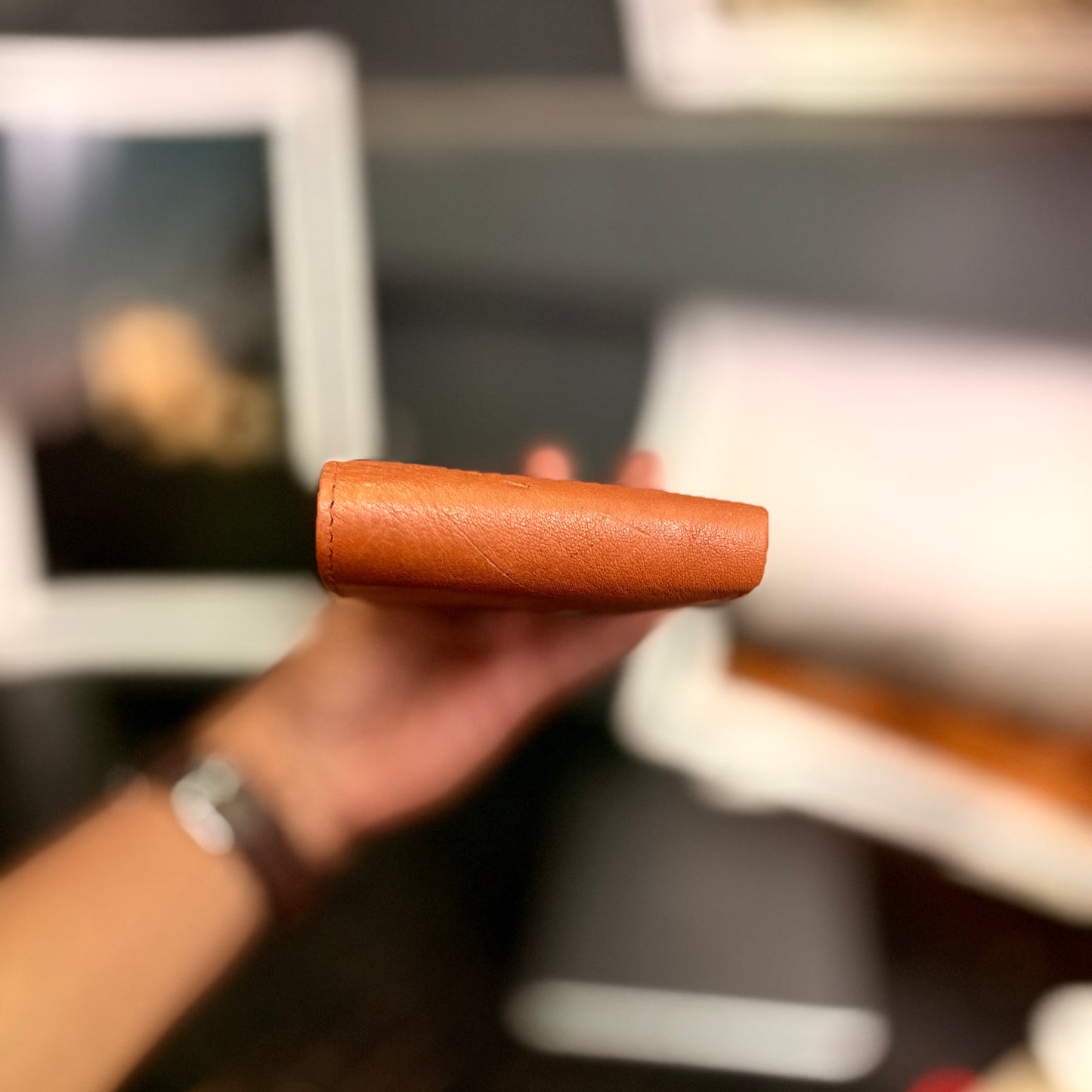 Card Wallet | Genuine Leather | Slim Design | Tan