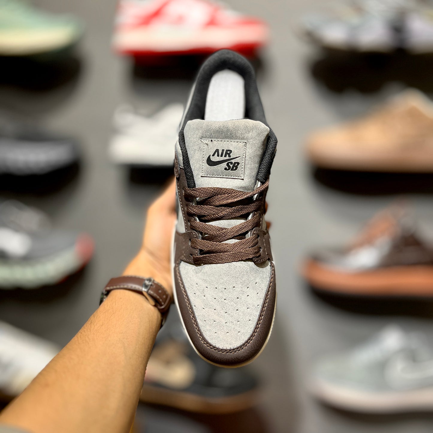 SB Dunk | Grey Brown