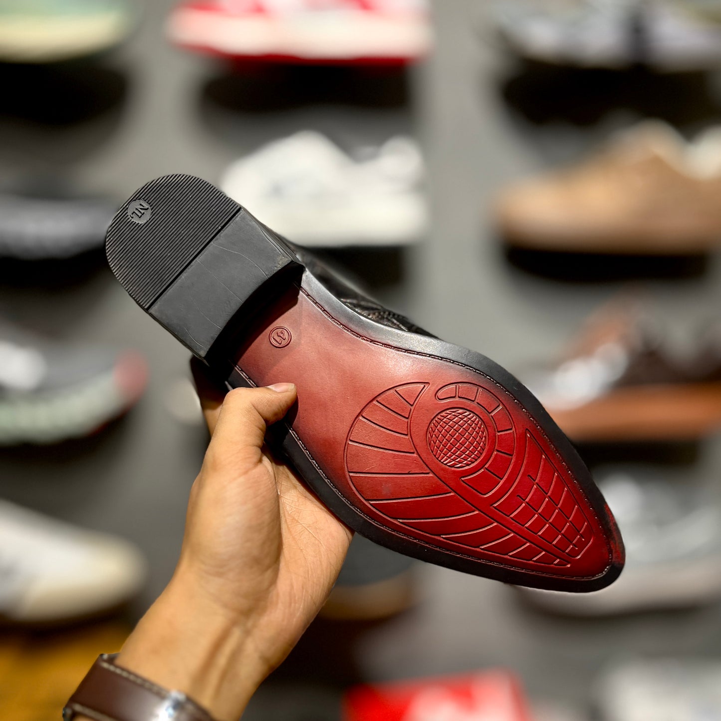 ZA Croco Boots []| Point Toe | Chain