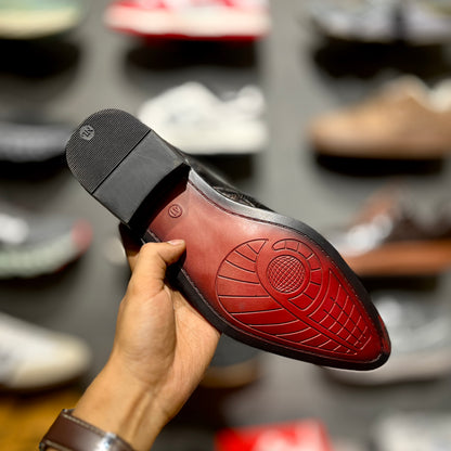 ZA Croco Boots []| Point Toe | Chain