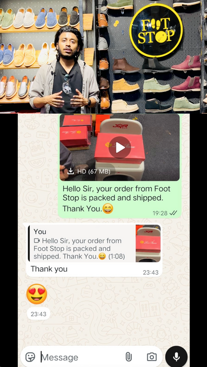 Genuine Leather Loafers for Men with Stylish Orange Sole (Black)